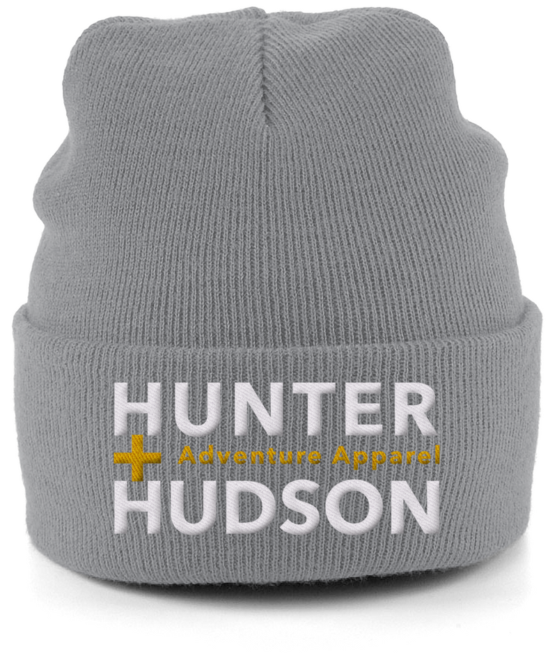 H+H Cuffed Beanie - Antique Grey - Beanie - Hunter + Hudson