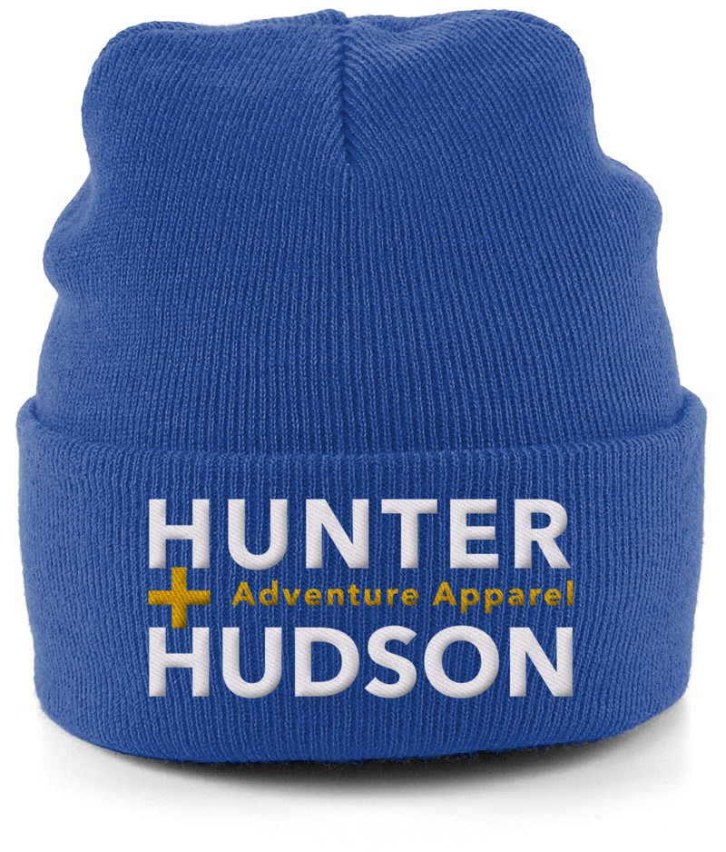 H+H Cuffed Beanie - Bright Royal - Beanie - Hunter + Hudson