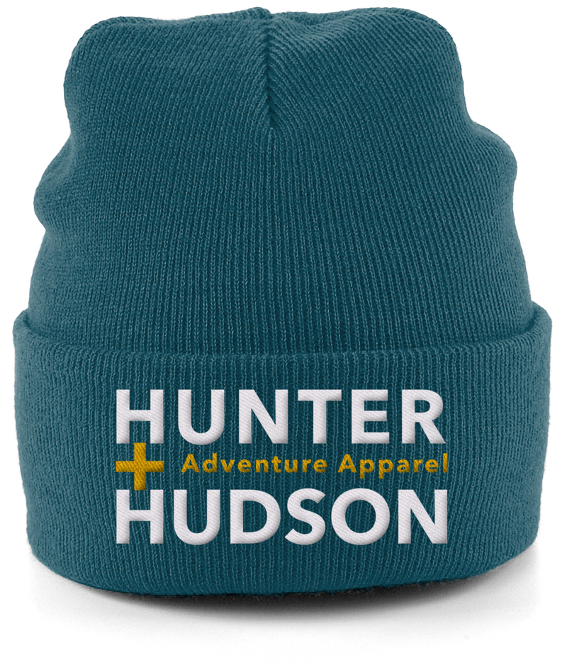 H+H Cuffed Beanie - Petrol - Beanie - Hunter + Hudson