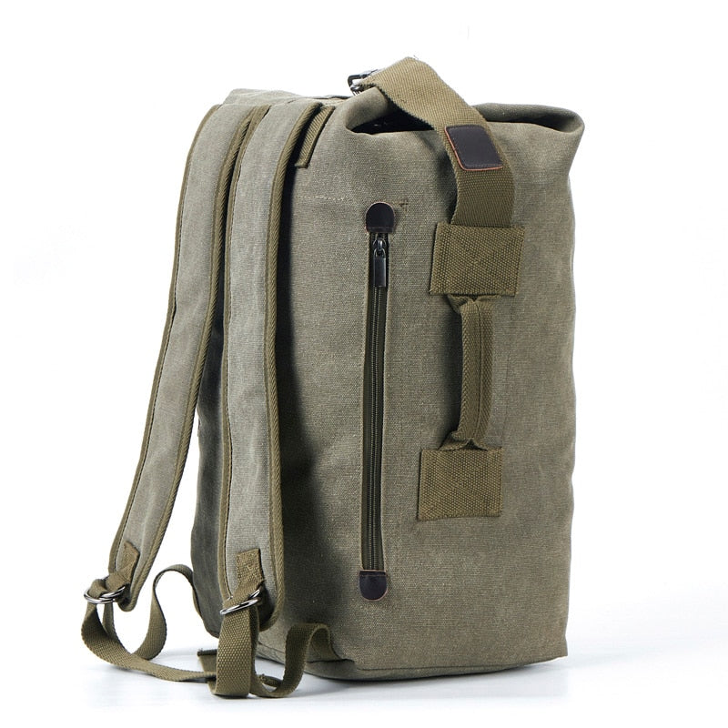 Canvas Messenger Bag Military Canvas Vintage Laptop Bag Shoulder Rucks –  Travell Well