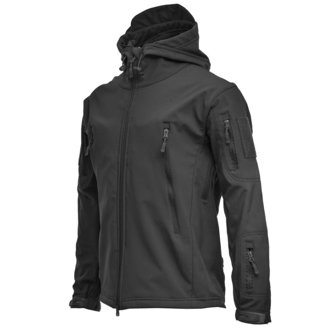 All Season Waterproof Hooded Outdoor Windbreaker - black / 4XL - Windbreaker - //