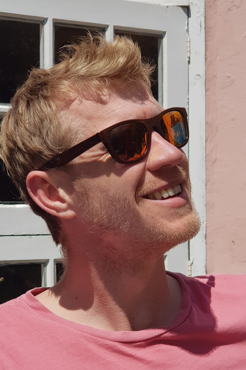 Polarized Bamboo Sunglasses - Sunglasses - //