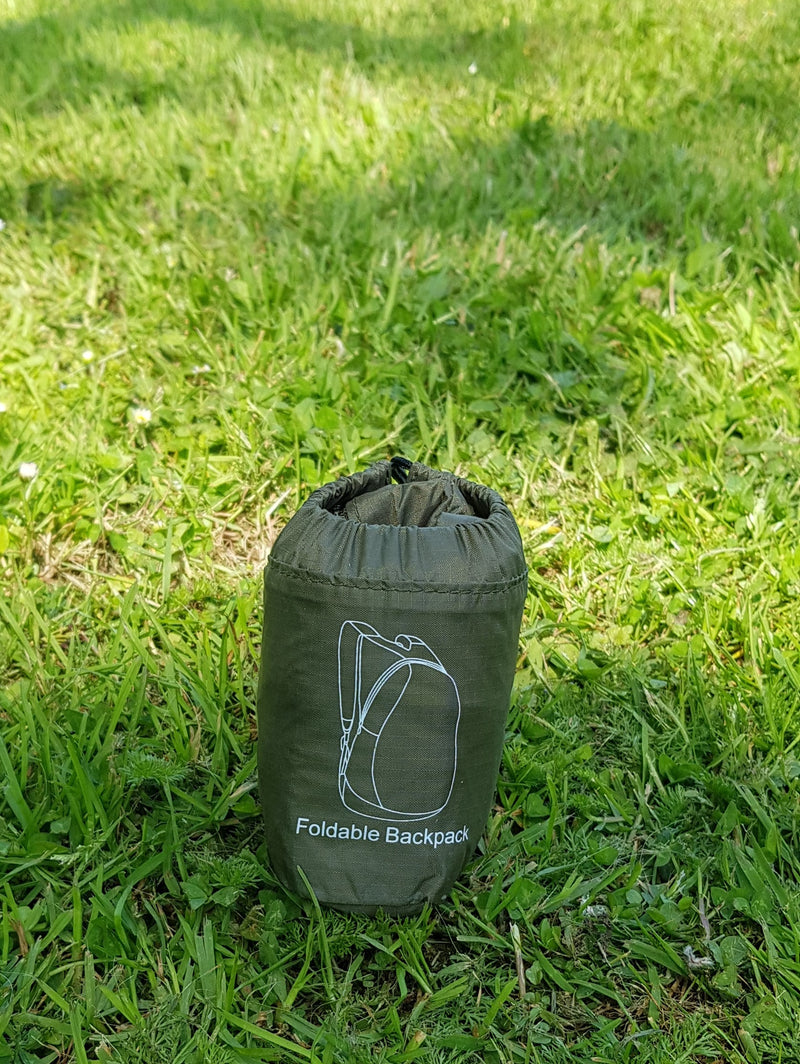 Foldable Pocket Backpack / Travel Bag 20L - Folding Backpack - //