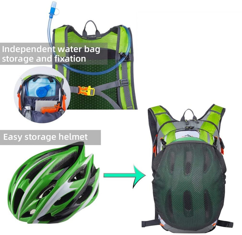 Waterproof Backpack With Hydration Pack Set 18L - Backpack - //