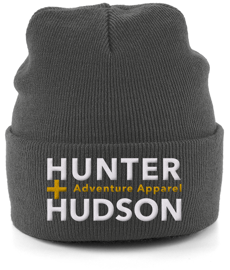 H+H Cuffed Beanie - Charcoal - Beanie - Hunter + Hudson