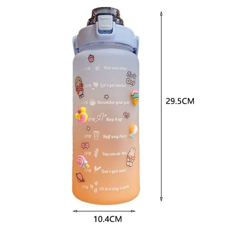 2L Water Bottle Covers Cellphone Holder Large Capacity Water Bottles Holder Bag Thermos Sleeve - Water Bottle 2L 1 - Water Bottle - Hunter + Hudson