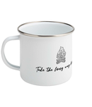 H+H Camping Cup / Mug - Enamel / White - Cup - Hunter + Hudson