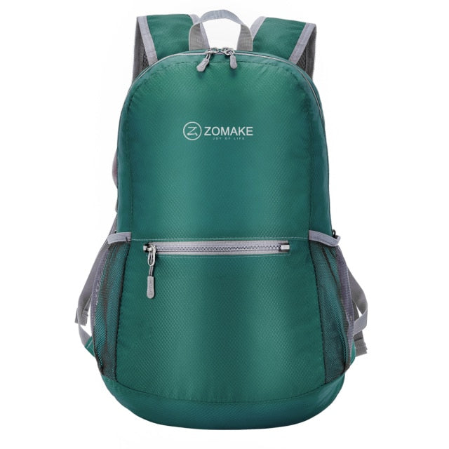 Ultra Lightweight Packable Backpack Small Water Resistant Travel Hiking - navy green - Backpack - //