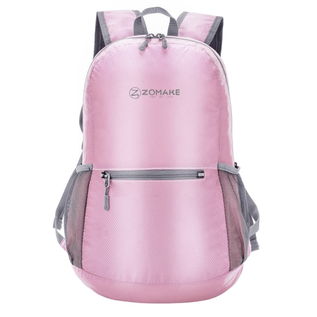 Ultra Lightweight Packable Backpack Small Water Resistant Travel Hiking - light pink - Backpack - //