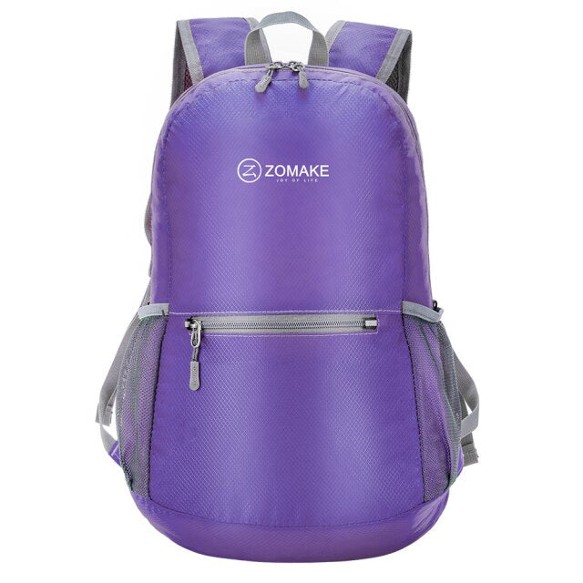 Ultra Lightweight Packable Backpack Small Water Resistant Travel Hiking - purple - Backpack - //
