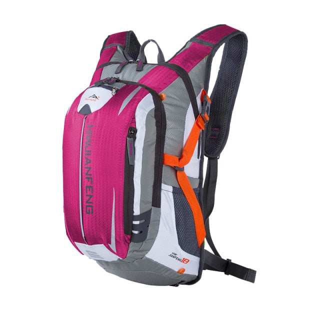 Waterproof Backpack With Hydration Pack Set 18L - Burgundy - Backpack - //
