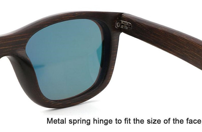 Polarized Bamboo Sunglasses - Sunglasses - //