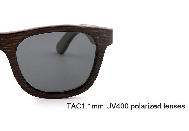 Polarized Bamboo Sunglasses - Sunglasses - //