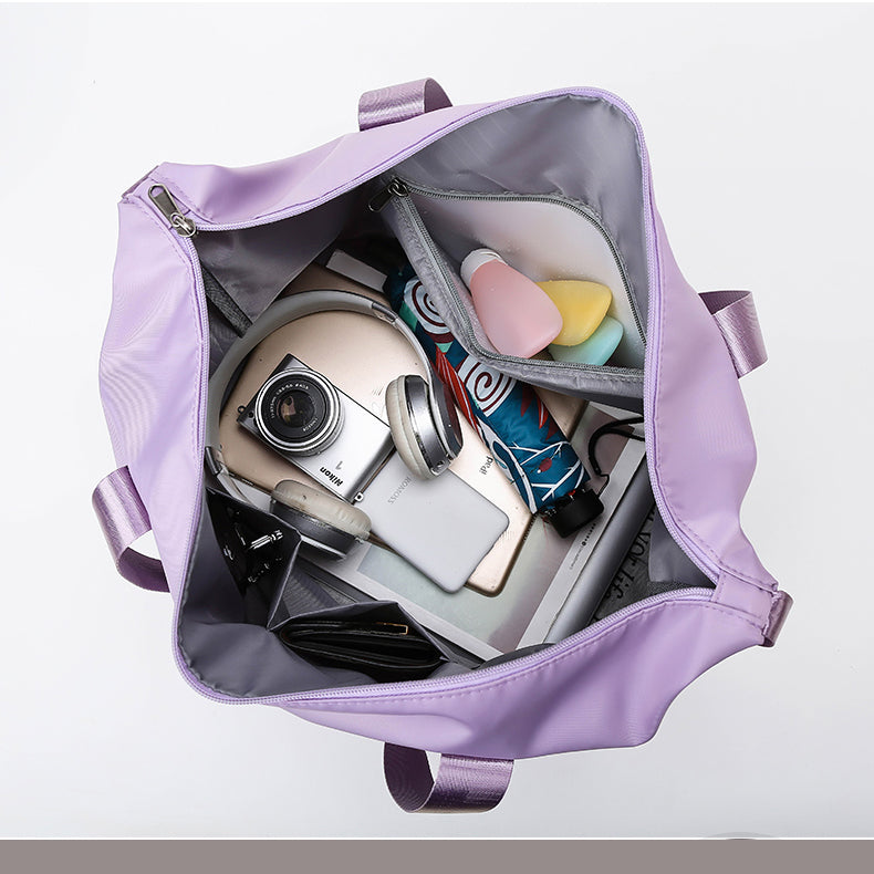 Foldable Large Capacity Travel Handbag - Handbag - //