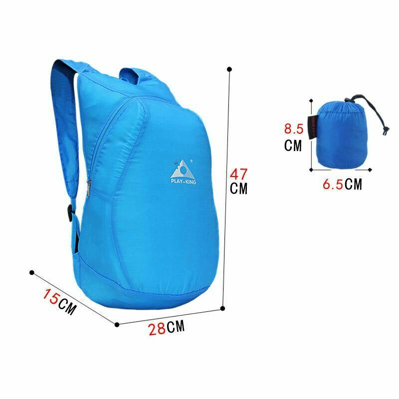 Foldable Pocket Backpack / Travel Bag 20L - Folding Backpack - //