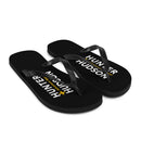 H+H Flip-Flops in Black - Flip Flops - Hunter + Hudson