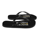 H+H Flip-Flops in Black - Flip Flops - Hunter + Hudson